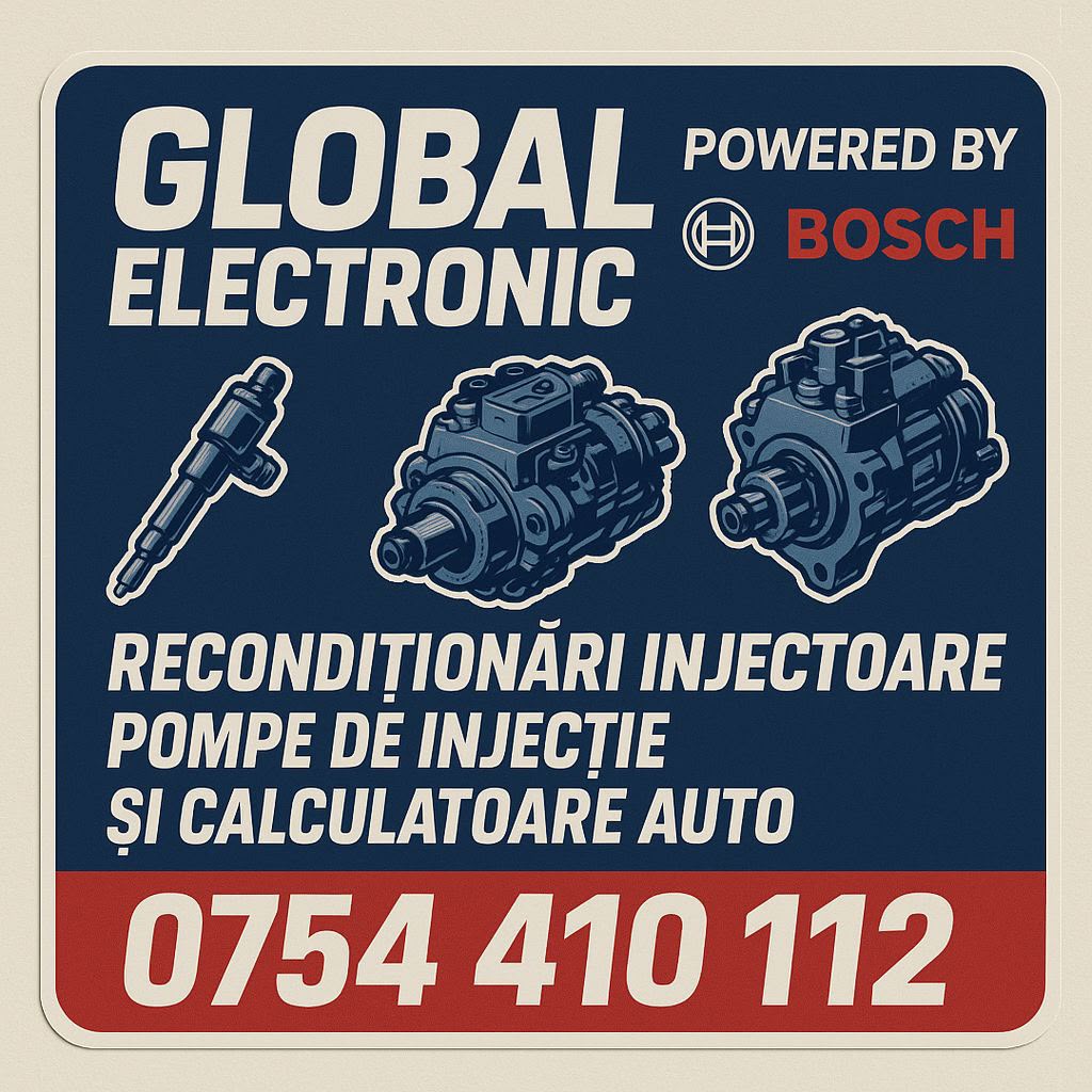 Global Electronic — recondiționări injectoare, pompe de injecție și calculatoare auto